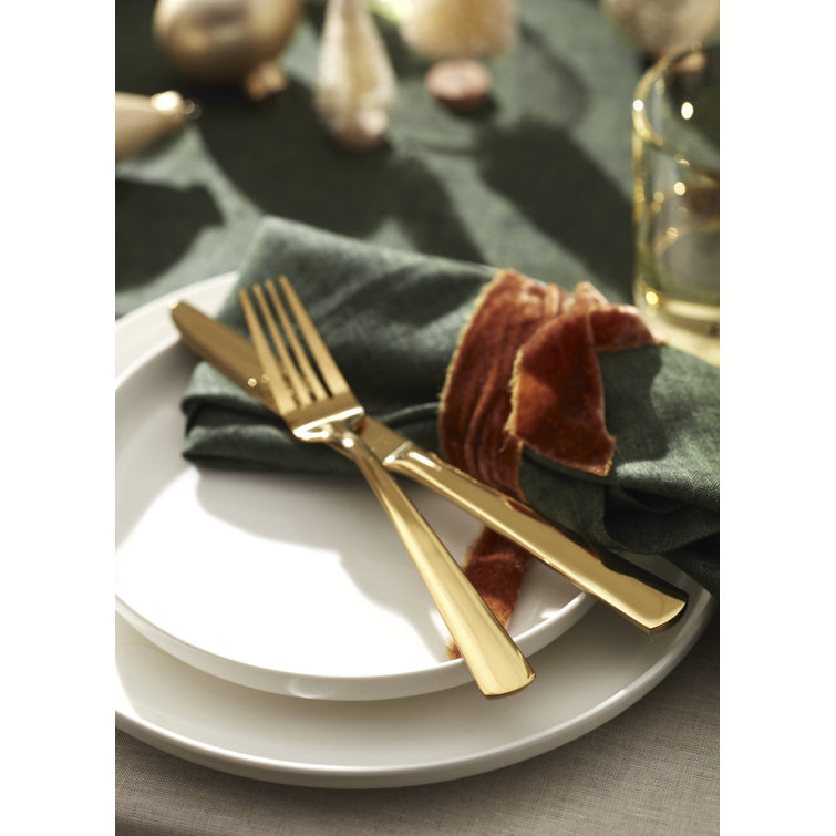 White Porcelain 12-Piece Dinnerware Set for Four