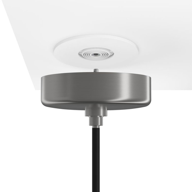 Brushed Nickel Plug & Play Lighting Base with LED Compatibility