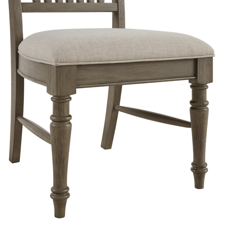 Royale 7-Piece Gray Extendable Double Pedestal Dining Set