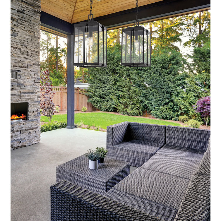 Charlton Home® Outdoor Hanging Lantern