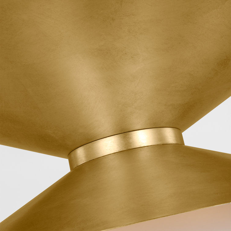 Gilded Glass and Gold 24" Indoor Pendant Light