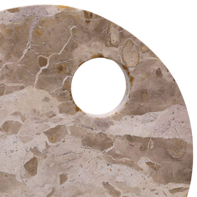 Nisha Beige Marble Abstract Decorative Sculpture
