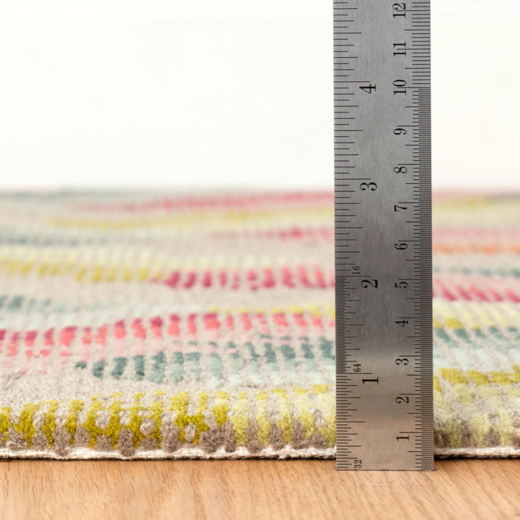 Azura 8' x 10' Multicolor Hand-Tufted Wool Rug