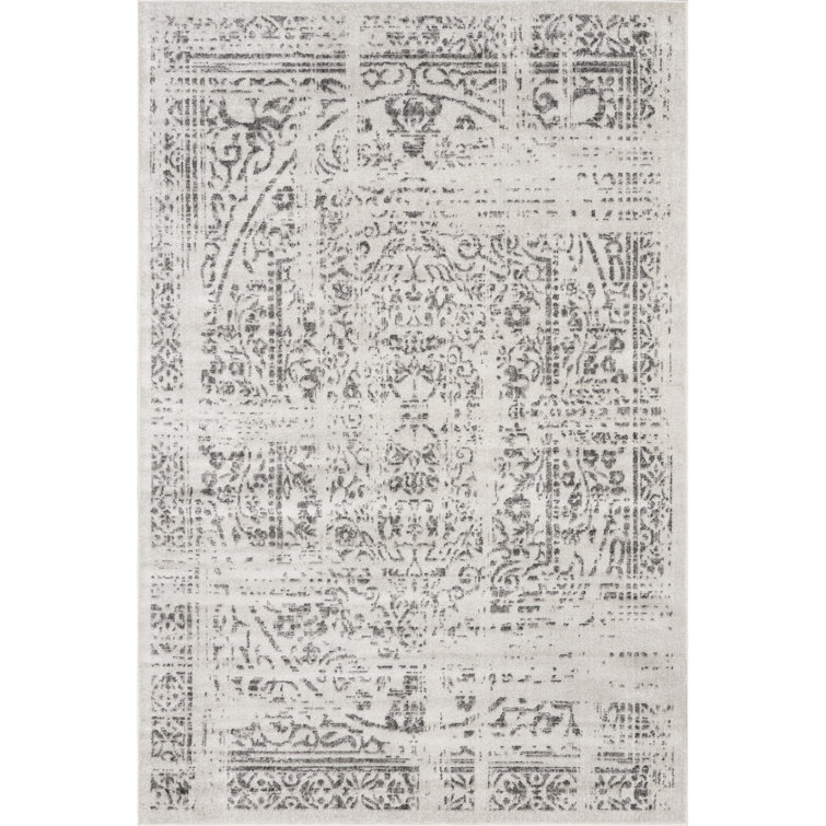 Arlena Gray Synthetic Reversible 10' x 14' Area Rug