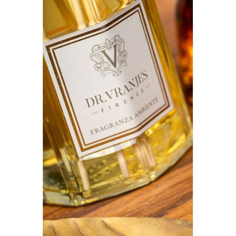 Amber and Patchouli Reed Diffuser with Glass Bottle