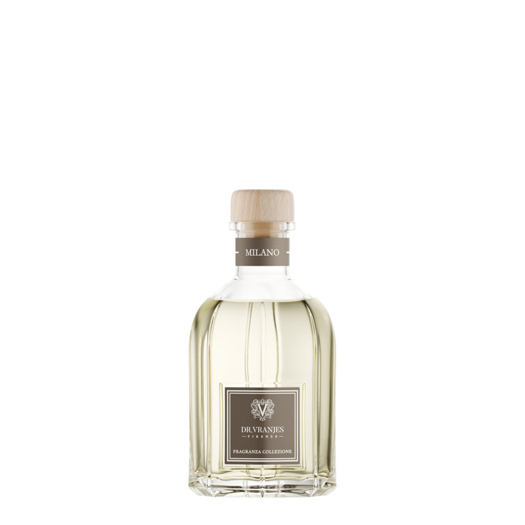 Clear Glass Reed Diffuser with Woody Warm Spicy Fragrance