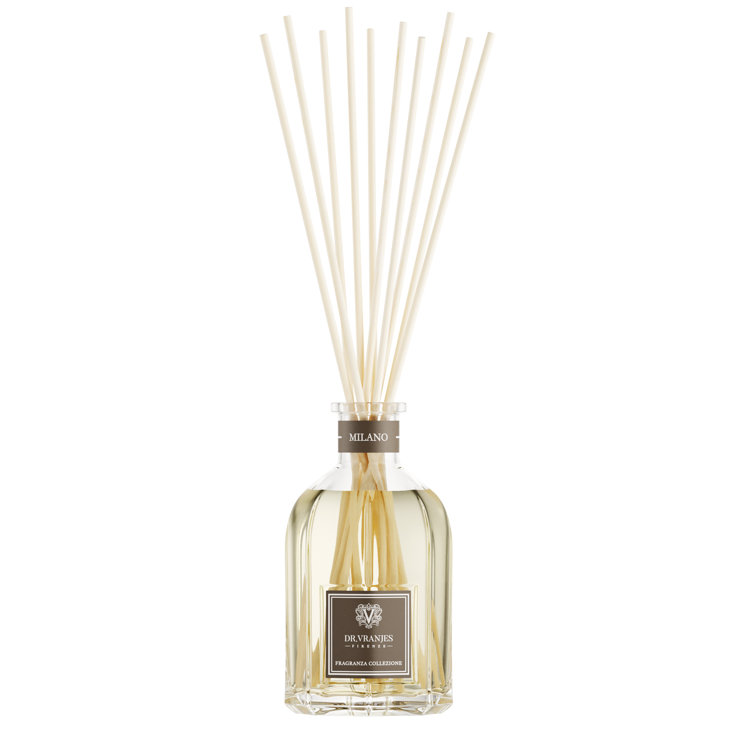 Clear Glass Reed Diffuser with Woody Warm Spicy Fragrance