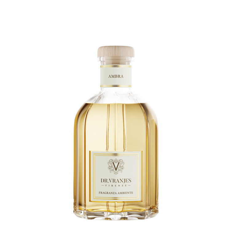 Clear Glass Traditional Reed Diffuser with Warm Spicy Fragrance