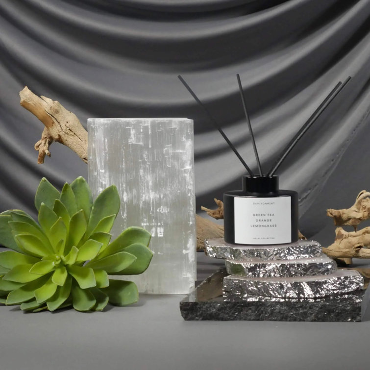200mL Black Reed Diffuser with Citrus, Lemongrass, and Jasmine