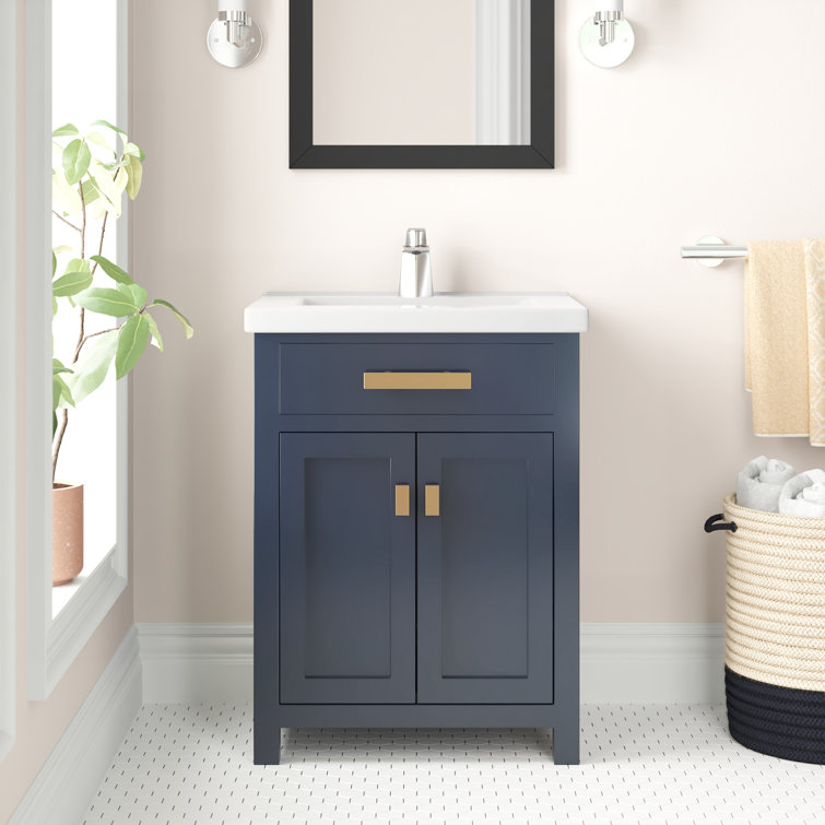 Monarch Blue 24'' Freestanding Single Bathroom Vanity