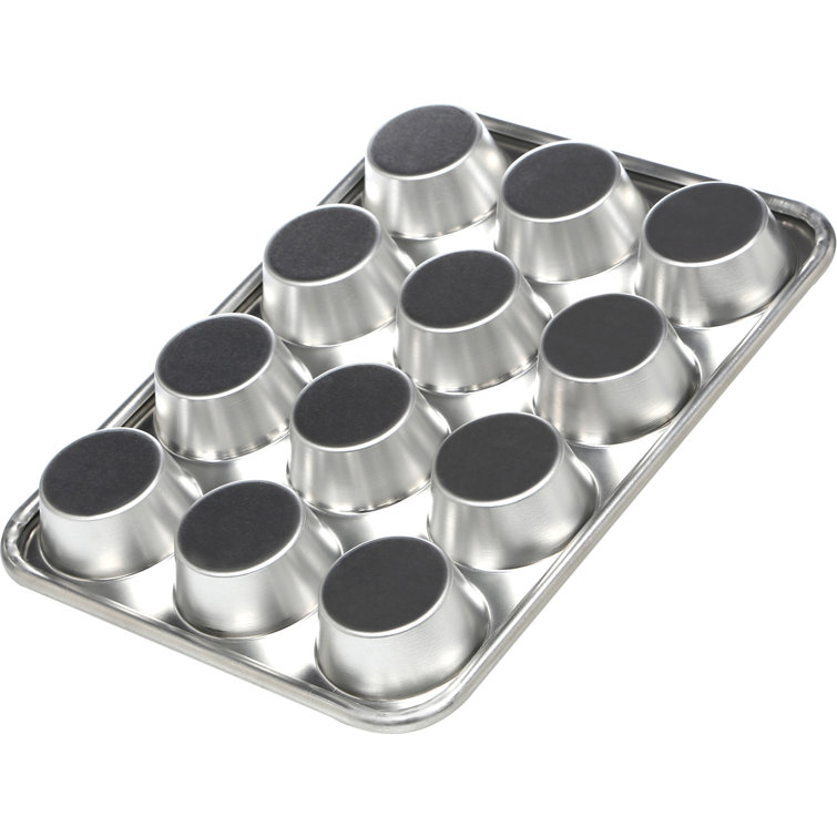 Nordic Ware Nonstick Round Aluminum 12-Cup Muffin Pan
