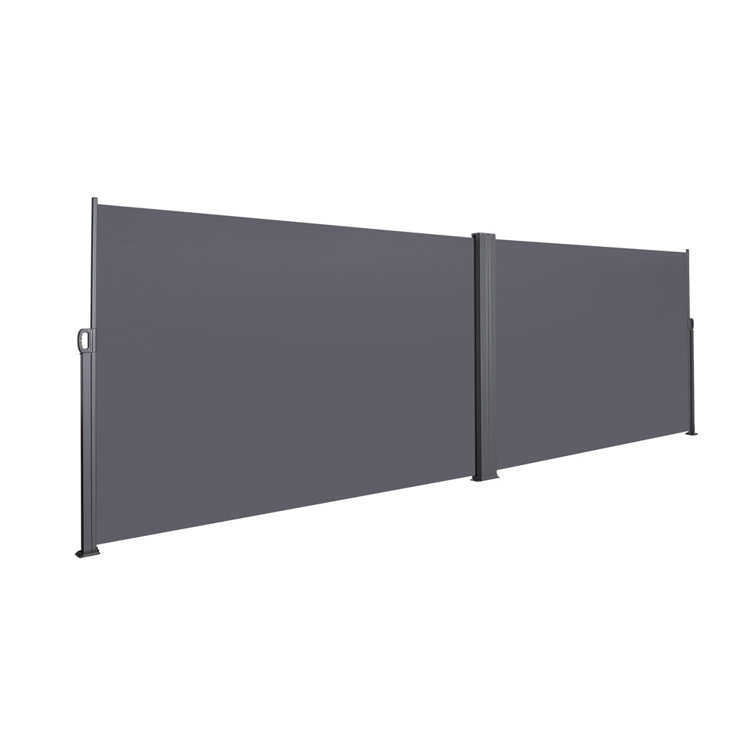 Herald 5 ft. x 22 ft. Off-White Aluminum Door and Window Awning