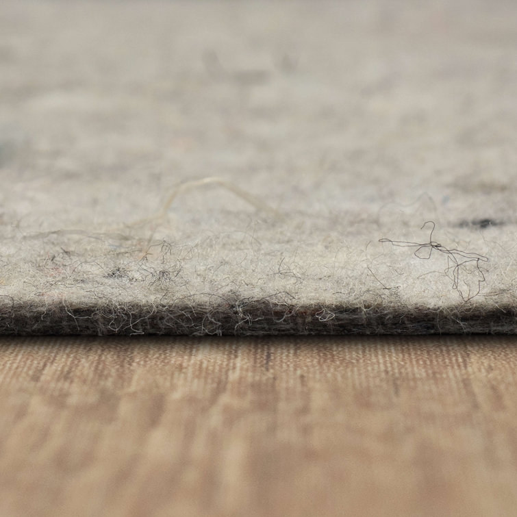 Gray 108" x 72" Felt Cushioning Rug Pad