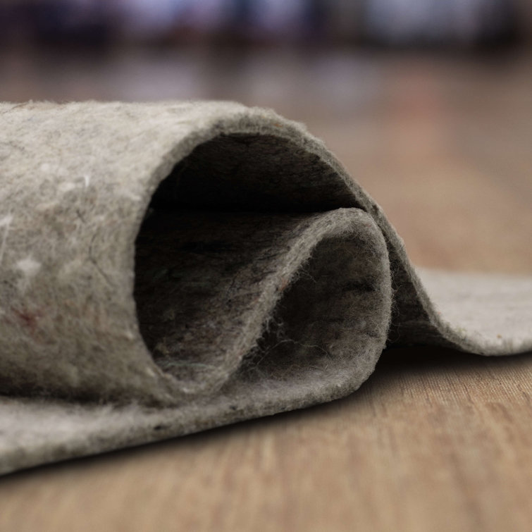 Gray 108" x 72" Felt Cushioning Rug Pad