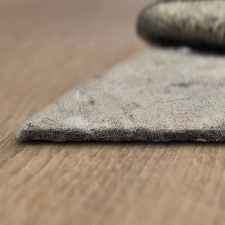 Gray 108" x 72" Felt Cushioning Rug Pad