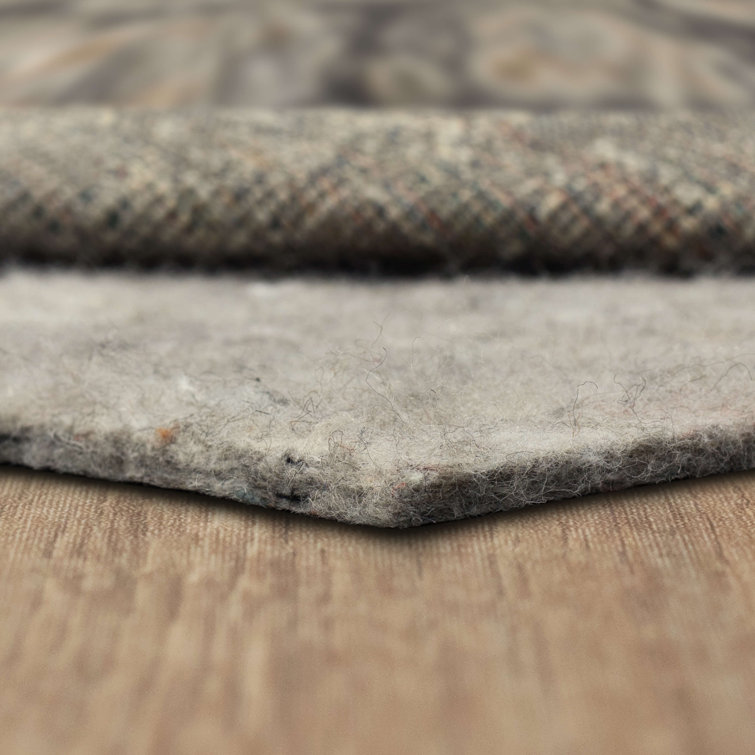 Gray 108" x 72" Felt Cushioning Rug Pad