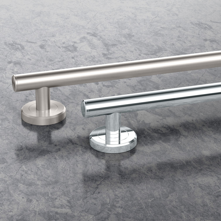 12-Inch Satin Nickel Wall Mounted Stainless Steel Grab Bar