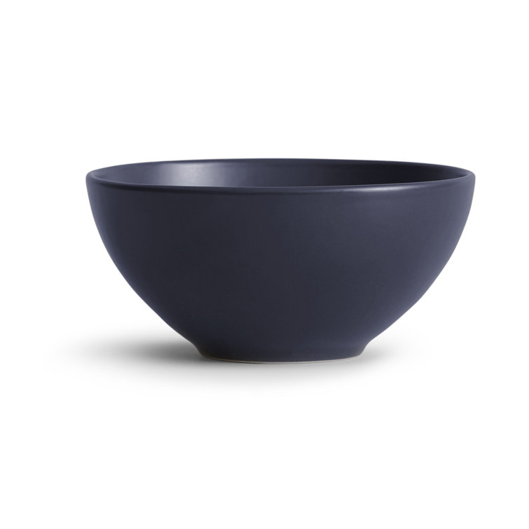 Midnight Blue Ceramic Microwave Safe Serving Bowl
