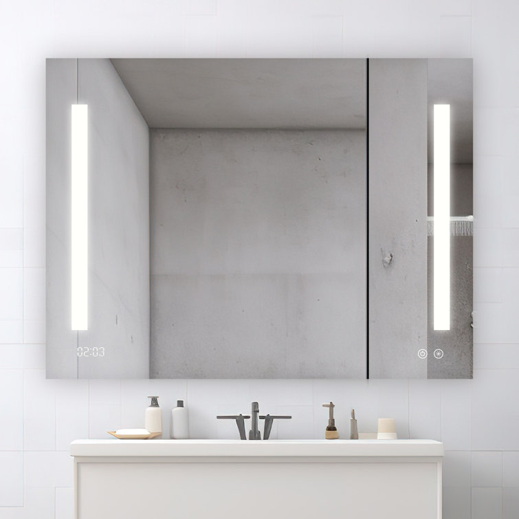 Signature Royale 48" x 30" LED Aluminum Medicine Cabinet