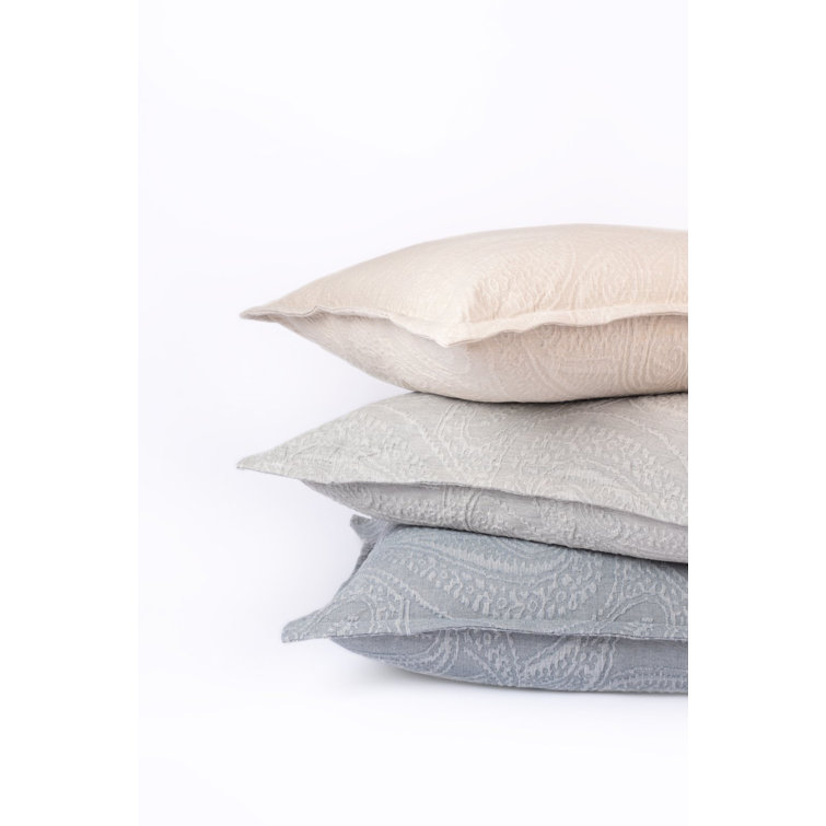 Natural Cotton Jacquard Queen Duvet Cover