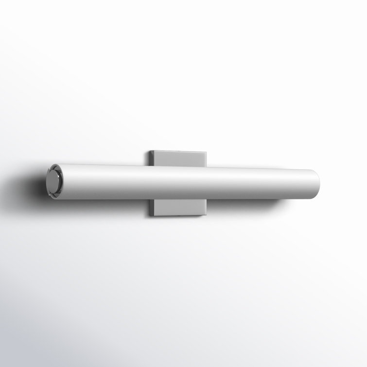 Aryon Frosted Chrome Dimmable LED Bath Bar Light