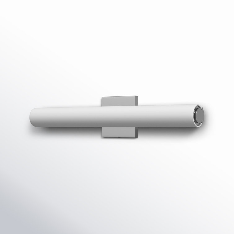 Aryon Frosted Chrome Dimmable LED Bath Bar Light