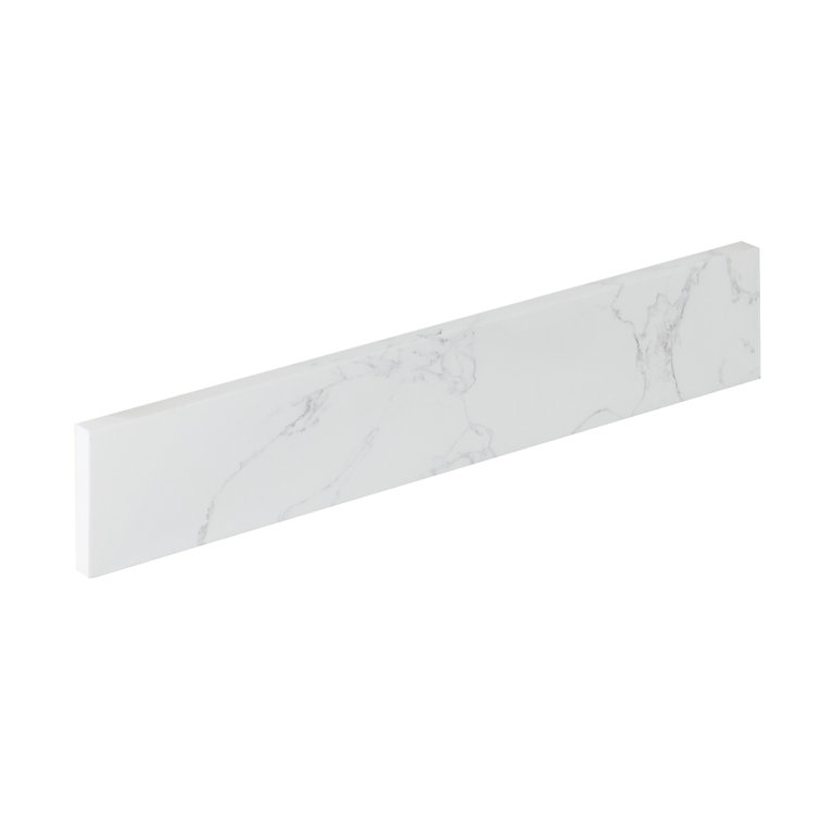 Altair 21 in. White Engineered Stone Vanity Sidesplash