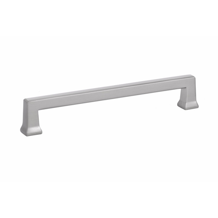 Alexander 6" Satin Nickel Modern Cabinet Bar Pull