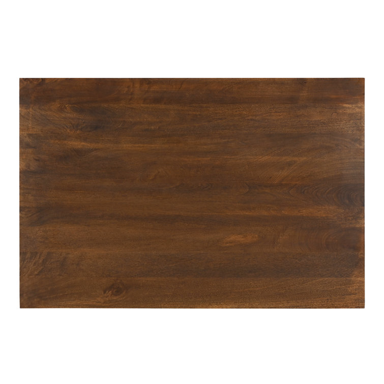 Everett Solid Mango Wood Coffee Table with Storage