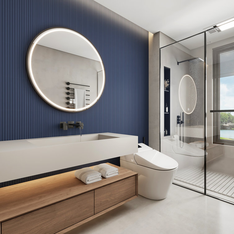 Blue Matte Fluted Ceramic 3x12 Rectified Tile
