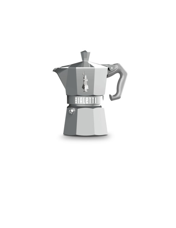 Bialetti Silver 3 Cup Stovetop Espresso Maker