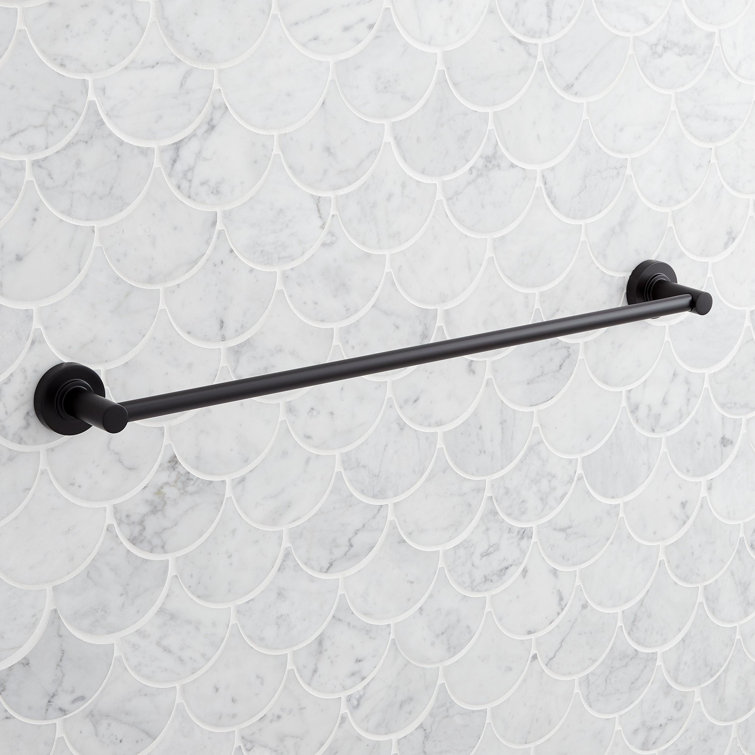 Lexia 26'' Gunmetal Wall Mounted Single Towel Bar