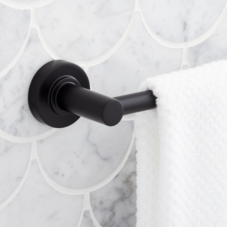 Lexia 26'' Gunmetal Wall Mounted Single Towel Bar