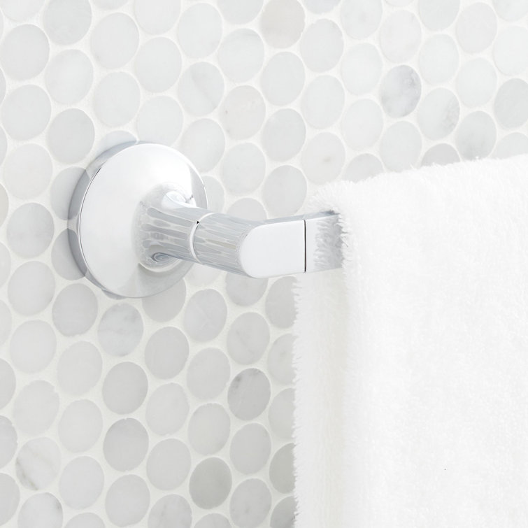 26-Inch Gold Wall Mounted Single Towel Bar