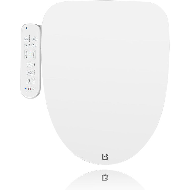 Bejoan Z1 White Elongated Heated Electric Bidet Toilet Seat