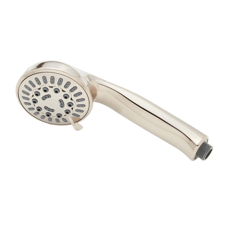 Polished Nickel Multi-Function Handheld Shower Head with Aeration