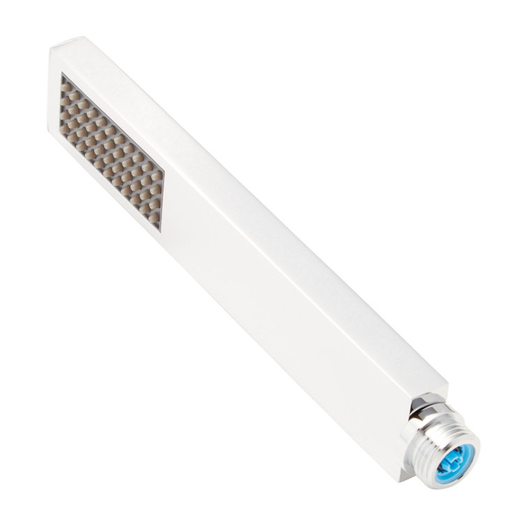 Chrome Rectangular Handheld Wall Mounted Shower Head