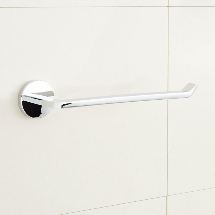 Drea 11" Chrome Wall Mounted Towel Ring