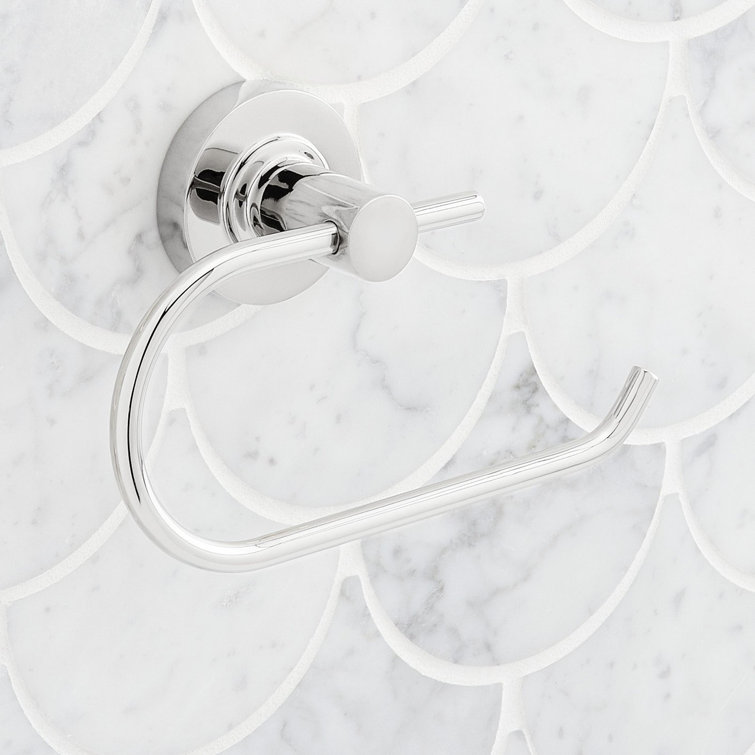 Lexia Chrome Wall Mounted Euro Toilet Paper Holder