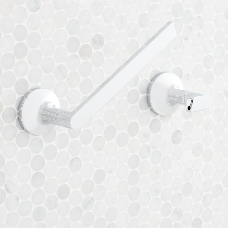 Chrome Wall Mounted Pivoting Toilet Paper Holder