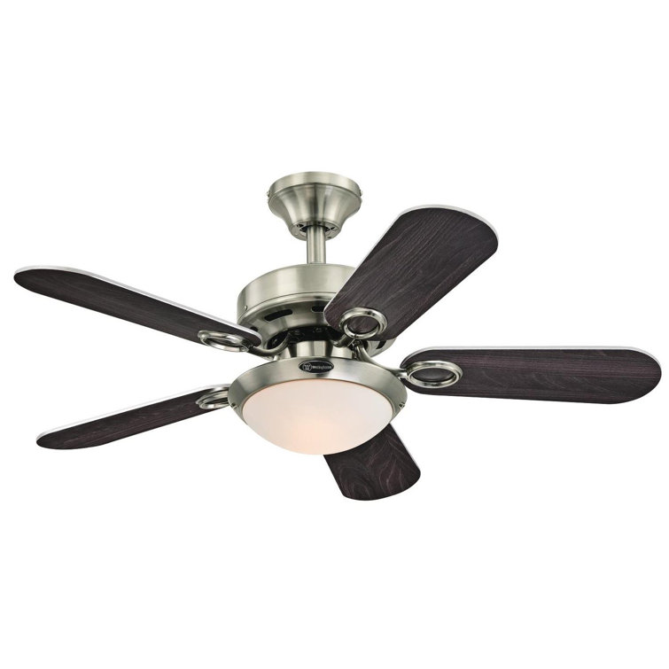 Cassidy 36'' Brushed Nickel Ceiling Fan with LED Light