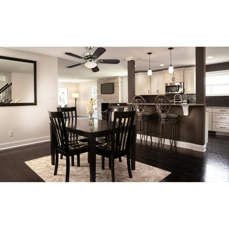 Cassidy 36'' Brushed Nickel Ceiling Fan with LED Light