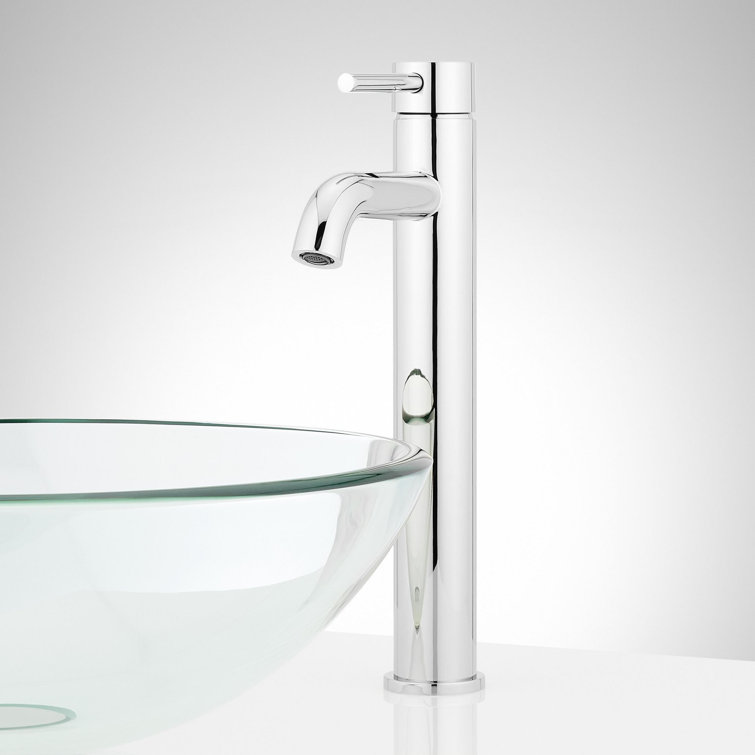 Lexia Chrome 1.2 GPM Vessel Single Hole Bathroom Faucet
