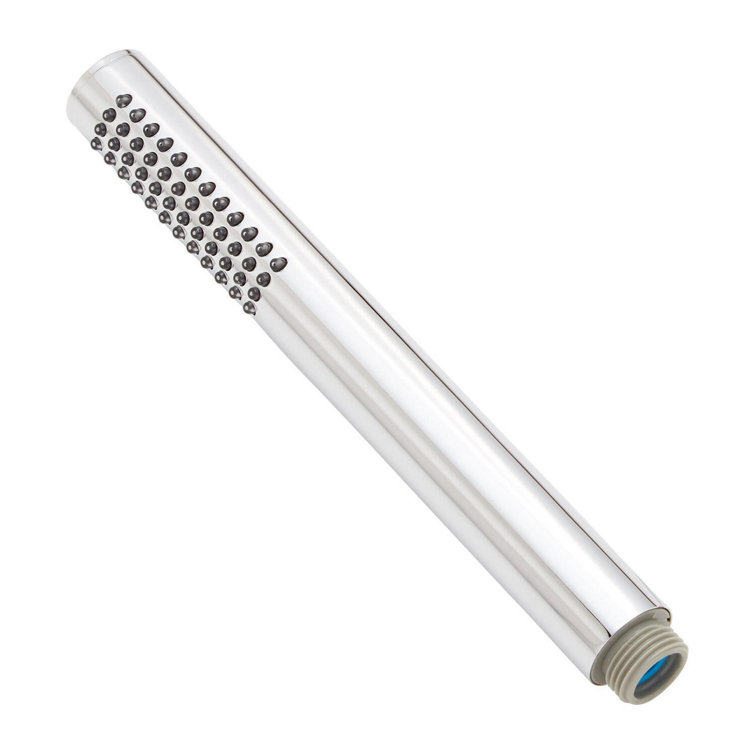 Chrome Single Function Wall Mounted Handheld Shower