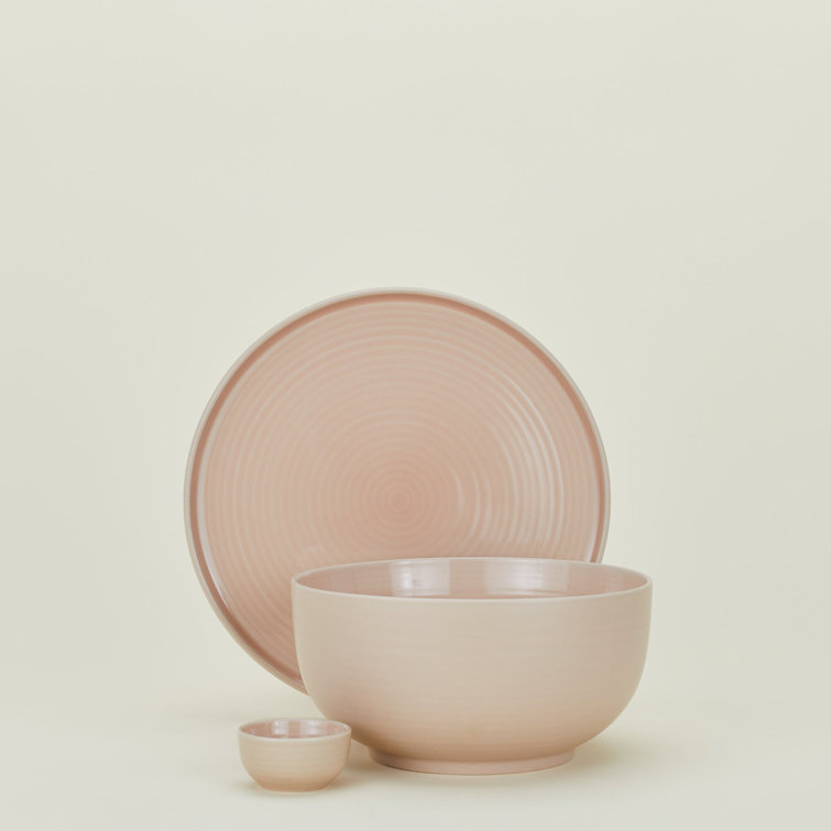 Blush Ceramic Microwave Safe Serving Bowl