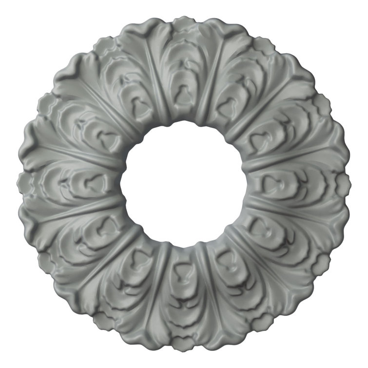 Janice Gray Circular Ceiling Medallion with Decorative Design