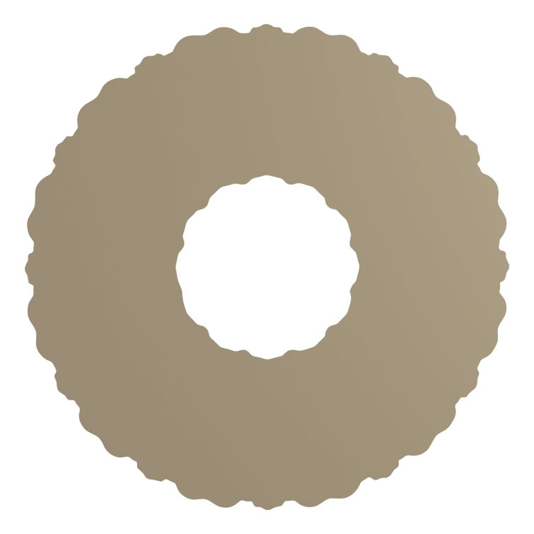 Janice Gray Circular Ceiling Medallion with Decorative Design