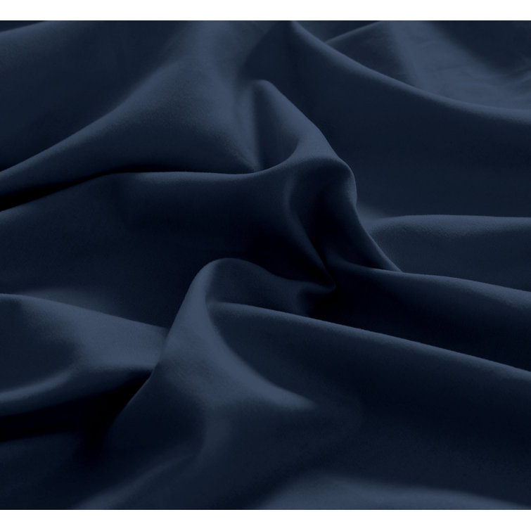 Navy Twin Ultra Soft Microfiber Bedding Sheet Set