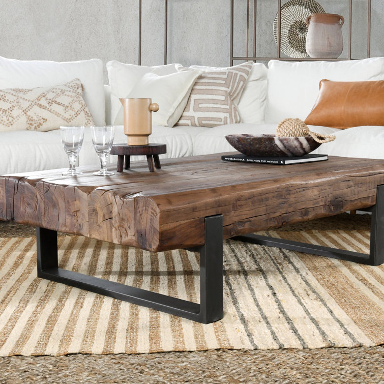Natural Gray Striped Wool Cotton 9' x 12' Area Rug