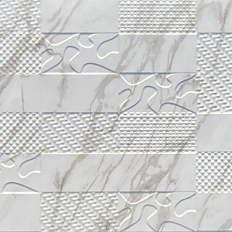 Versa Tile Marble PVC Glue-Up Tub and Shower Wall Panels